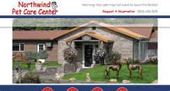 Desktop Screenshot of northwindpetcarecenter.com